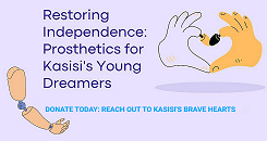 Restoring Independence: Prosthetics for Kasisi's Young Dreamers