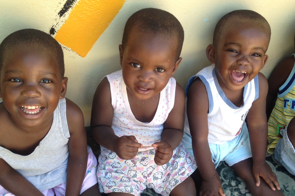 Toddlers at Kasisi